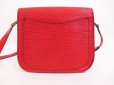 Photo2: LOUIS VUITTON Epi Leather Red Cross-body Bag Saint Cloud GM #4513 (2)