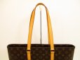 Photo11: LOUIS VUITTON Monogram Leather Brown Tote&Shoppers Bag Luco #4522