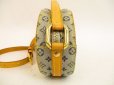 Photo3: LOUIS VUITTON Monogram Mini Canvas Blue Cross-body Bag Jeanne PM #4529