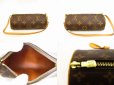 Photo9: LOUIS VUITTON Monogram Leather Brown Hand Bag Papillon 30 w/Pouch #4531