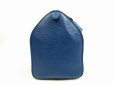 Photo3: LOUIS VUITTON Epi Leather Blue Duffle&Gym Bag Hand Bag Keepall 50 #4532