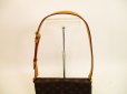 Photo11: LOUIS VUITTON Monogram Leather Brown Shoulder Bag Musette Tango Short #4533