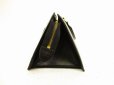 Photo4: LOUIS VUITTON Epi Leather Black Hand Bag Purse Sac Triangle #4546