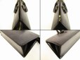 Photo6: LOUIS VUITTON Epi Leather Black Hand Bag Purse Sac Triangle #4546