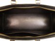 Photo8: LOUIS VUITTON Epi Leather Black Hand Bag Purse Sac Triangle #4546