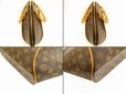 Photo6: LOUIS VUITTON Monogram Leather Brown Hand Bag Purse Ellipse MM #4549