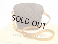 LOUIS VUITTON Monogram Leather Brown Messenger&Cross-body Bag Drouot #4567