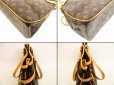 Photo6: LOUIS VUITTON Monogram Leather Brown Tote Bag Batignolles Vertical #4570