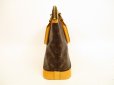 Photo4: LOUIS VUITTON Monogram Leather Brown Hand Bag Purse Lockit PM #4571