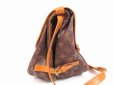 Photo3: LOUIS VUITTON Monogram Leather Brown Cross-body Bag Saumur 35 #4579