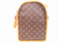 Photo4: LOUIS VUITTON Monogram Leather Brown Dog Carrier Hand Bag Sac Chien 40 #4584