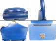 Photo7: LOUIS VUITTON Epi Leather Blue Hand Bag Purse Concorde #4586