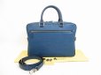 Photo1: LOUIS VUITTON Epi Leather Blue Porte Documents Business Briefcase #4594 (1)