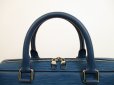 Photo7: LOUIS VUITTON Epi Leather Blue Porte Documents Business Briefcase #4594