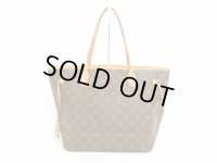 LOUIS VUITTON Monogram Leather Brown Tote&Shoppers Bag Neverfull MM #4604