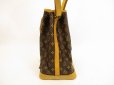 Photo4: LOUIS VUITTON Monogram Leather Brown Shoulder Bag Purse Noe #4610