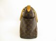 Photo4: LOUIS VUITTON Monogram Leather Brown Tote&Shoppers Bag Totally MM #4615