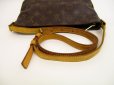 Photo7: LOUIS VUITTON Monogram Leather Brown Cross-body Bag Purse Trotteur #4620