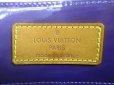 Photo10: LOUIS VUITTON Vernis Purple Patent Leather Hand Bag Purse Reade GM #4622