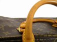 Photo11: LOUIS VUITTON Monogram Leather Brown Hand Bag Purse Speedy35 #4628