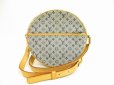 Photo1: LOUIS VUITTON Monogram Mini Canvas Blue Cross-body Bag Jeanne GM #4636 (1)