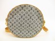 Photo2: LOUIS VUITTON Monogram Mini Canvas Blue Cross-body Bag Jeanne GM #4636 (2)