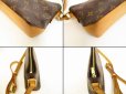 Photo6: LOUIS VUITTON Monogram Leather Brown Cross-body Bag Purse Trotteur #4657