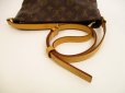 Photo7: LOUIS VUITTON Monogram Leather Brown Cross-body Bag Purse Trotteur #4657