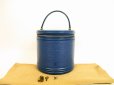 Photo1: LOUIS VUITTON Epi Leather Blue Hand Bag Cosmetic Bag Cannes #4659 (1)