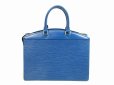 Photo2: LOUIS VUITTON Epi Leather Blue Hand Bag Purse Riviera Stickiness #4675 (2)