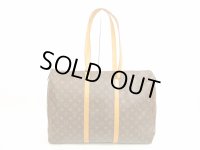 LOUIS VUITTON Monogram Leather Brown Tote&Shopers Bag Flanerie 50 #4684