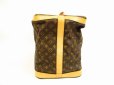 Photo3: LOUIS VUITTON Monogram Leather Brown Duffle Bag Hand Bag Cruiser Bag 50 #4685