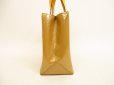 Photo3: LOUIS VUITTON Vernis Beige Patent Leather Hand Bag Purse Reade PM #4716