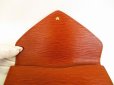 Photo7: LOUIS VUITTON Epi Leather Brown Clutch Bag Purse Art Deco #4717