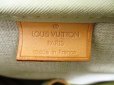 Photo10: LOUIS VUITTON Monogram Leather Brown Hand Bag Boring Vanity Deauville #4728