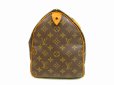 Photo4: LOUIS VUITTON Monogram Leather Brown Hand Bag Purse Speedy35 #4729