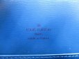 Photo10: LOUIS VUITTON Epi Leather Blue Messenger&Cross-body Bag Capucines #4741