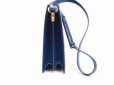 Photo4: LOUIS VUITTON Epi Leather Blue Messenger&Cross-body Bag Capucines #4741