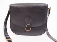 Photo1: LOUIS VUITTON Epi Leather Black Cross-body Bag Saint Cloud GM #4742 (1)