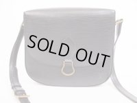 LOUIS VUITTON Epi Leather Black Cross-body Bag Saint Cloud GM #4742