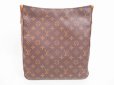 Photo2: LOUIS VUITTON Monogram Leather Brown Shoulder Bag Purse Looping GM #4752 (2)