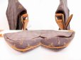 Photo6: LOUIS VUITTON Monogram Leather Brown Shoulder Bag Musette Tango Short #4754