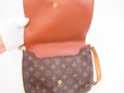 Photo8: LOUIS VUITTON Monogram Leather Brown Shoulder Bag Musette Tango Short #4754