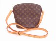 Photo1: LOUIS VUITTON Monogram Leather Brown Messenger&Cross-body Bag Drouot #4756 (1)