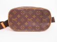 Photo1: LOUIS VUITTON Monogram Leather Brown Fanny&Waist Packs Gange #4769 (1)