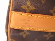 Photo10: LOUIS VUITTON Monogram Leather Brown Gym Bag Keepall 60 Bandouliere #4773