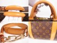 Photo7: LOUIS VUITTON Monogram Leather Brown Gym Bag Keepall 60 Bandouliere #4773