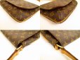 Photo6: LOUIS VUITTON Monogram Leather Brown Shoulder Bag Musette Tango Short #4784