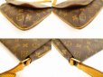 Photo6: LOUIS VUITTON Monogram Leatger Brown Shoulder Bag Musette Salsa Short #4785