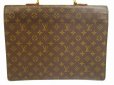 Photo2: LOUIS VUITTON Monogram Leather Briefcase Business Case Conseiller #4788 (2)